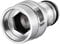sourcing map Brass Garden Hose Quick Connector Nozzle Pipe Adapter 20mm Dia Female Threaded
