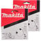 Makita 20 Piece - 240 Grit Sanding Discs For 5 Random Orbit Sanders - For Fine Sanding of Wood, Metal & Plastic | 8 Hole Hook-And-Loop Sandpaper