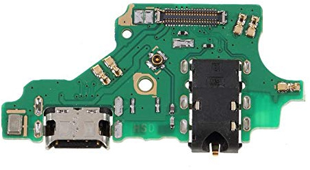 OnlyTech - Circuito interno con connettore di ricarica USB, presa jack e microfono per Huawei P20 Lite
