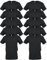 Gildan Erwachsene Schwerer Baumwolle Mehrfarbig,Stil G5000 T-Shirt, Schwarz, L (10er Pack)