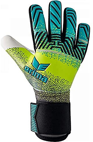 Erima Jugend Flex RD Robusto Torwarthandschuh, Petrol/Lime/schwarz, 6