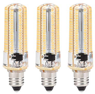 E11 LED Ampoule Four à Micro-ondes Lumière 4W Blanc Chaud 2700K 600lm pour Ventilateur de Plafond Luminaire Capot Congélateur 3 pcs