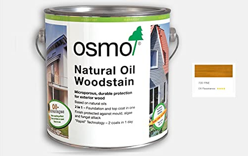 Osmo Natural Oil Woodstain 125ml(700) - Pine Transparent
