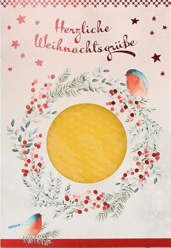 Herzliche Weihnachtsgrüße: Grußkarte
