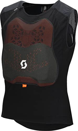 Scott Softcon Hybrid Pro MX Motocross DH Protektorenshirt schwarz 2025: Größe: L