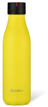 Les Artistes Paris Bottle Up - Botella térmica (500 ml), color amarillo