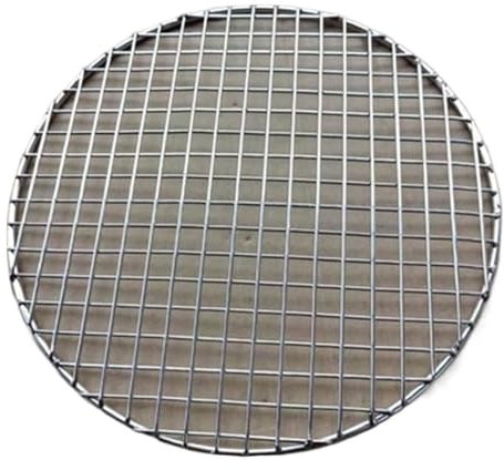 TIYGHI Grillroste 1 Stück Edelstahl runder Grill Grillnetz Maschen Racks Gitter Dampfnetz Camping Wandern Outdoor Mesh Drahtnetz (Color : 50cm)