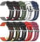 EZMVZKU 22mm Cinturino in Silicone per Samsung Galaxy Watch 3 45mm/Watch 46mm, per Amazfit GTR3/3 Pro/GTR4 Cinturino di Ricambio, per Huawei Watch GT runner/GT3 46mm Cinturino Sportivo