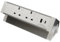Office Desk Table Mountable PDU 2 x UK Mains Sockets & USB A & C Charging White
