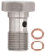 Hohlschraubenanschlüsse M12x1,0 Metrische Bremsleitungsanschlüsse Adapter Hohlschrauben Bremsschlauchleitungsanschlussadapter Mit Unterlegscheiben Für Bremskupplung