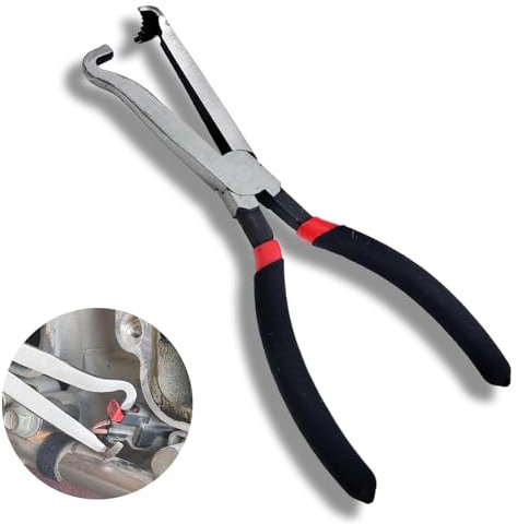 Electrical Disconnect Pliers for, Automotive Electrical Connector Disconnect Pliers, Hose Disconnect Tools, Long Spark Plug Removal Pliers, Suitable for Car Repair