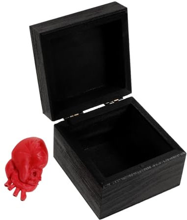 LALADEFIEE Halloween Fake Heart Deko Gruseliges Organ Attrappe Leicht Tragbar Für Party Haunted House Geschenk