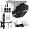 WEEKSUN Kit de réparation de pneu de vélo avec outil 14 en 1, mini pompe à vélo, coupe-chaîne, kit de fixation pratique pour vélos de route et VTT