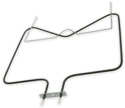 DL SERVICE Resistenza per Forno adatta a forno Ignis Whirlpool in acciaio inox, elemento riscaldante per forno, 1150 Watt, 481010375734 CD 45144500, acciaio inossidabile