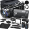NBD 5K Video Camera Camcorder, 48MP Vlogging Camera for YouTube 16X Zoom, Camcorder With Flip Screen. WIFI & Remote Camera with Ultra-Long Battery Life, Fill Light (Black)