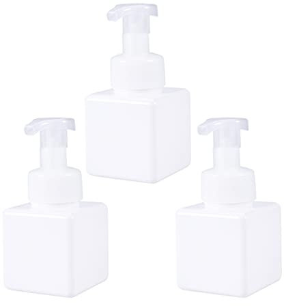 CRILSTYLEO 3St Lotionspender Schaumseifenspender Flaschen Creme nachfüllbare Shampooflasche sprühen haarspray got2be haarlack Body soap Haargel Shampoo ausgeben Flüssigseifenspender Weiß