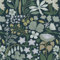 CiCiwind Self Adhesive Wallpaper Green Floral Contact Paper 44cm×5m Waterproof Peel and Stick Wallpaper Removable Vinyl Wrap Colorful Stick on Wallpaper Thicken Furniture Wall Covering Film