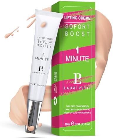 Lauri Petit Anti Aging Augencreme 10 ml gegen Falten Augenringe Tränensäcke | Dark Circle Eye Cream für Frauen und Männer. Gegen Augenschatten Schwellungen und feine Linien. Für einen wacheren Blick.