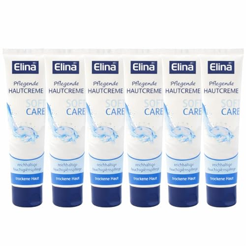 Elinamed Pflegende Hautcreme Soft Care, 6x75 ml