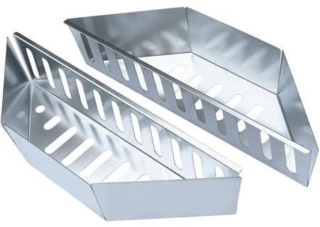 Cestino per Barbecue a carbonella – 2 Pezzi Robusto Resistente al Calore, Cestino per Il Fuoco | per, Giardino, Barbecue, all'aperto, Campeggio, Picnic, Cucina e grigliate