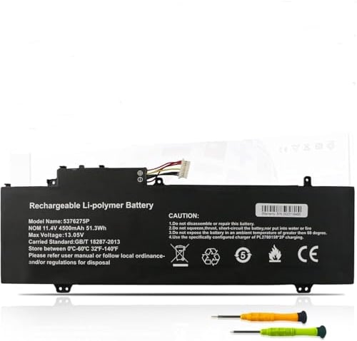 11,4 V 51,3 Wh 4500 mAh 5376275P Laptop-Akku kompatibel für Gateway GWTN141-10BK GWTN141-4 GWTN156-5BL Gwtn141-4bl GWTN141-2BL GWTN141-5BK GWTN141-5BK GWTN141-1-41-4bk GWW TN141-5BL NV-5090 67-3s UTL