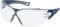 Uvex pheos cx2 Schutzbrille - Beschlagfrei & Kratzfest - Transparent/Blau-Grau