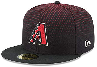 New Era 59Fifty Cap - Authentic Arizona Diamondbacks schwarz