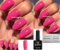 Bluesky 80519 Hot Pop Pink Lipstick Nail Gel Polish UV LED Soak Off 10ml