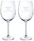 Regalo Personalizable para cumpleaños de Mujer: Copas de Vino de cristal grabadas con el Texto Que tú Quieras