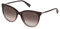 Furla Unisex SFU232 Sunglasses, Prugna C/Glittery, 55