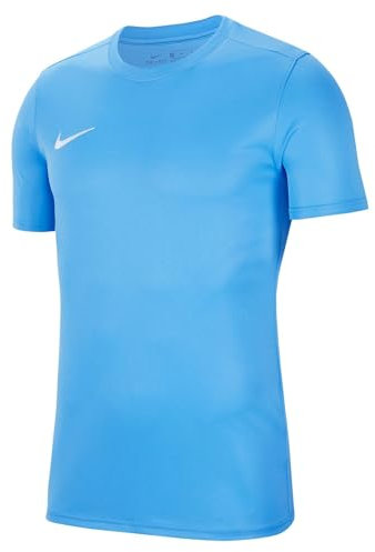 Nike, Dri-Fit Park 7, Maglia Manica Corta, blu / bianco, M