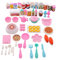 Miunana 43 Accesorios De Comida Simulados para Muñeca De 28-30 cm De 11,5 Pulgadas (No Incluye Muñeca)
