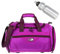 Sporttasche Jungen Mädchen Sports 52 cm, 26 Liter mit Schuhfach, Naßfach Freizeittasche Tasche Damen für Frauen Kinder Herren Reisetasche Auswahl + Trinkflasche (Viola (violett))