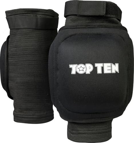 TOP TEN Bump MMA Knieschutz Ellbogenschutz Knieschoner Ellbogenschoner Knieschützer Ellbogenschütz (XL)