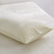 Warme Flanell Kissenbezug 40x80 2er Plüsch Winter Beige Creme Set Fleece Flauschig Microfaser Kissenbezüge Set Uni Kissenhülle im Umschlagstil 2 Stück