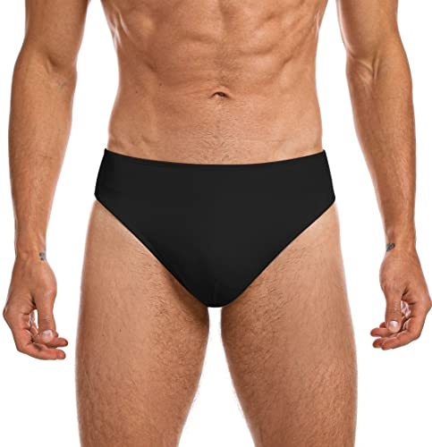 BAKPH Herren Vollbesatz Tanzhose Stützgürtel Tanzgürtel, schwarz, Medium