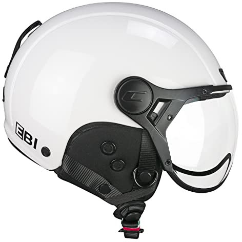 CGM Unisex – Erwachsene EBI skihelm, Weiß, XXL (61cm)