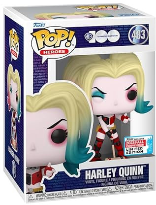 Funko Pop! Harley Quinn 483 - Harley Quinn Warner Bros 100th Anniversary (2023 Fall Convention Exclusive)