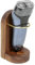 Linkidea Support mural pour rasoir électrique, support auto-adhésif, rangement utilitaire en bois, pour rasoir électrique, salle de bain, douche, compatible avec rasoir Philips Norelco 2400
