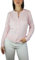 Gilet en Cachemire pour Femme - Fabriqué en Italie (FR/ES, Alpha/Lettres, M, Taille Normale, Taille Normale, Rose pâle)