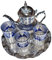 Juego de té Marroqui (Ajul)