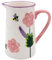 Lesser & Pavey Lynsey Johnstone Roses & Bees Jug for All Types of Kitchen | Ceramic Jug for Multiple Use in The Kitchen | Beautiful Jug for Milk or Cream | Jugs for Everday Use
