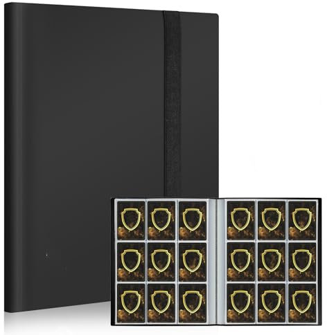 Classeur Carte Pokemon 9 Poches 360 Pochette Cartes, Porte Carte, Album pour Cartes à Collectionner, Livre Cahier Range Carte 20 Pages