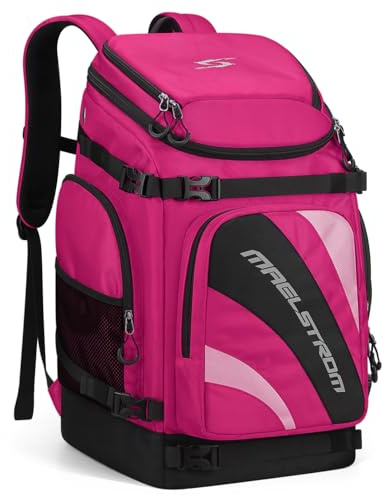 Maelstrom Ski Boot Bag,55L Large Ski Boots Travel Backpack for Men Women，Waterproof Snowboard Boot Bag for Travel Stores Gear Including Ski Helmet, Goggles, Gloves, Skis & Accessories