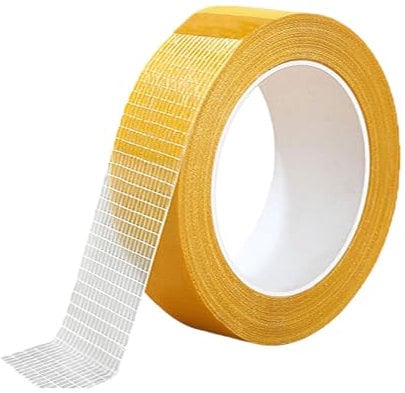 TAYGAO Carpet Tape - Rug Tape - Double Sided Tape Heavy Duty - Artificial Grass - Many Uses - Anti-Slip Carpets Outdoor, Indoor - Double Sided Carpet Tape - Double Sided Carpet Tape 1pcs 50mm×10m