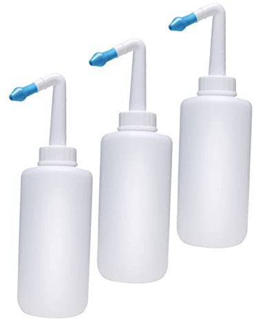 NOLITOY 3 Piezas Enjuagador Nasal De Kit De Irrigadores Nasales Para Uso Doméstico Botella Multifuncional Para Lavado Nasal Casa