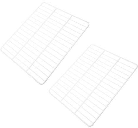 UTHCLO 2pcs Refrigerator Shelf Dividers Freezer Storage Organizer Sturdy Mesh for Chest Freezer