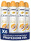 Dove Deodorante Spray Advanced Care Go Fresh Passion Fruit, con Formula Idratante e Delicata sulla Pelle, Senza Alcol, Pelle Asciutta Fino a 72 Ore, Deodorante Uomo e Donna, 6 Pezzi da 200ml