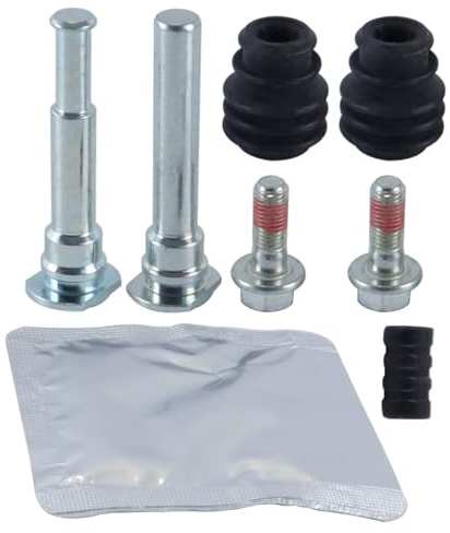 Alide A Set Of Front Brake Slider Bolt Guide Pin Guide Kit Compatible With Ford Fiesta MK7 08-17,BCF1426A