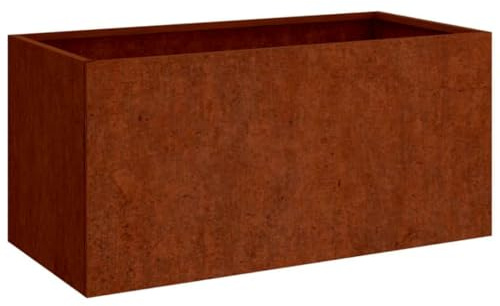 Generico Fioriera 62x30x29 cm Acciaio Corten,Prato e giardino,Giardinaggio,Vasi e fioriere-821556